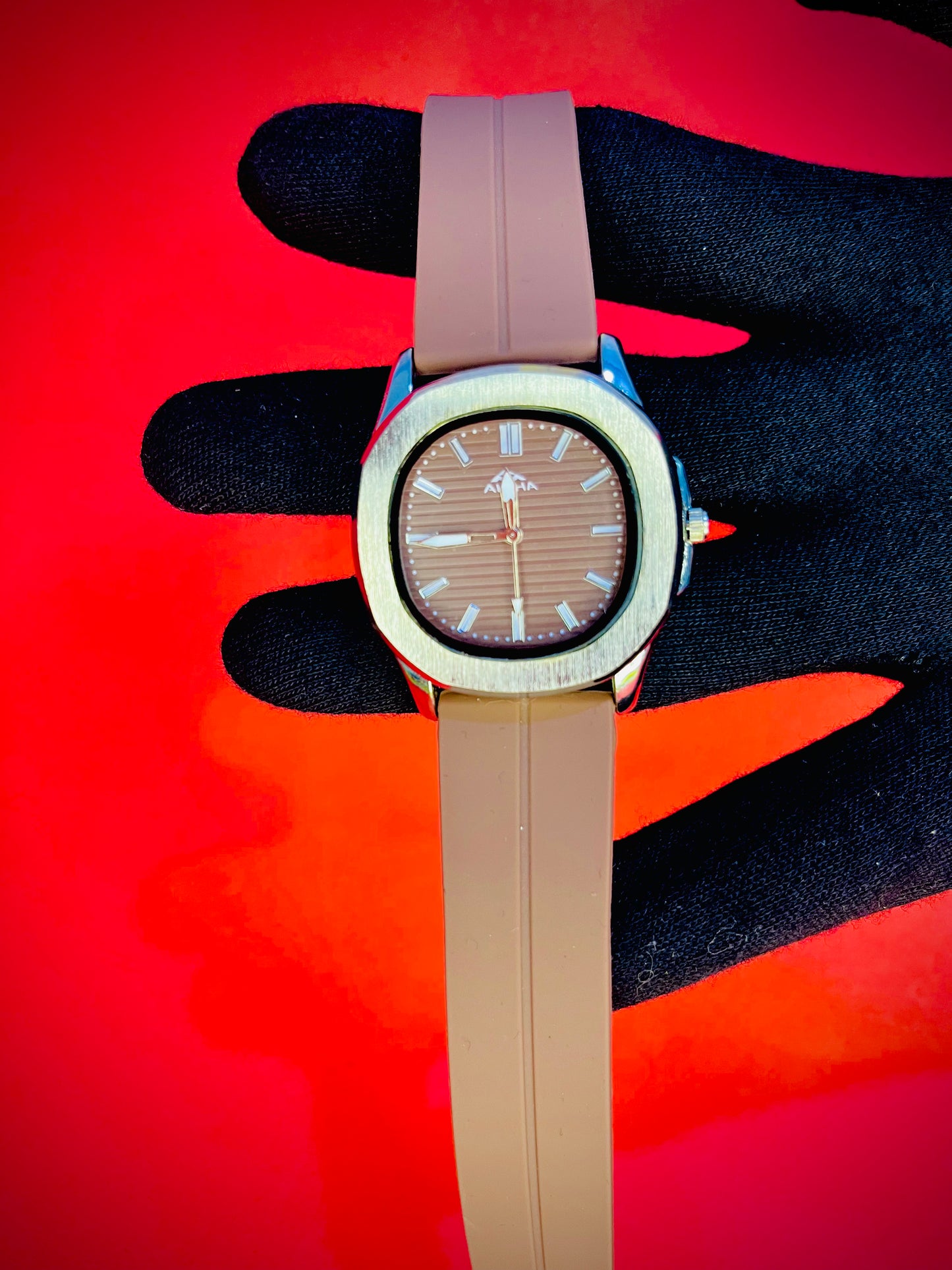 Premium Alpha Magnetic Watch - Brown