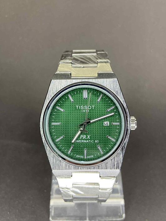 Tissot PRX Powermatic 80 - Green Dial Stainless Steel Watch