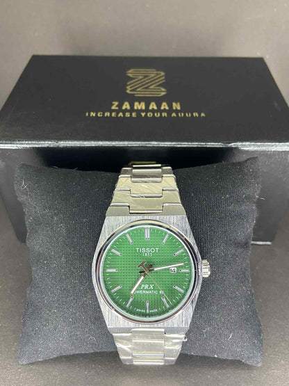 Tissot PRX Powermatic 80 - Green Dial Stainless Steel Watch