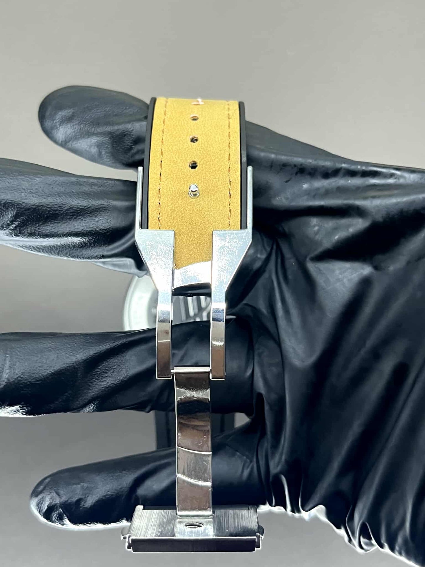 Hublot Geneve Big Bang Chronograph - Stainless Steel & Tan Leather Strap