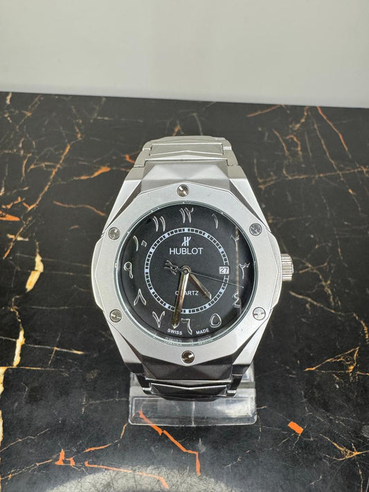 Hublot Classic Fusion - Arabic Dial Silver Tone Watch