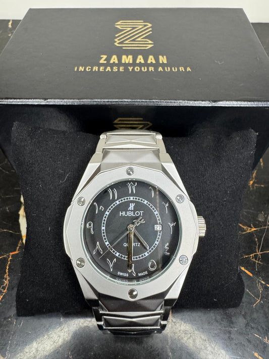 Hublot Classic Fusion - Arabic Dial Silver Tone Watch