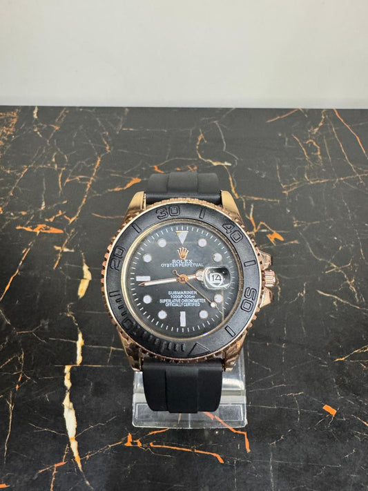Rolex Oyster Perpetual - Submariner Black Dial Gold Tone