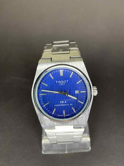 Tissot PRX Powermatic 80 - Blue Dial Stainless Steel Watch