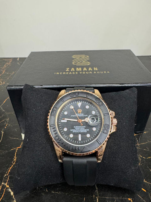 Rolex Oyster Perpetual - Submariner Black Dial Gold Tone